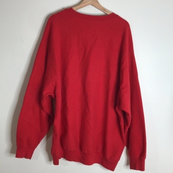 Steve & Barry’s outfitters 90s Ohio state oversized red pullover sweatshirt XXL - Picture 7 of 10
